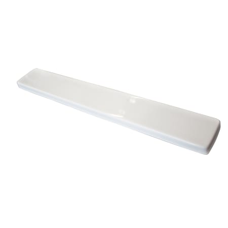 Design House 18-3/8" Cultured Marble Universal Sidesplash, Solid White 550921
